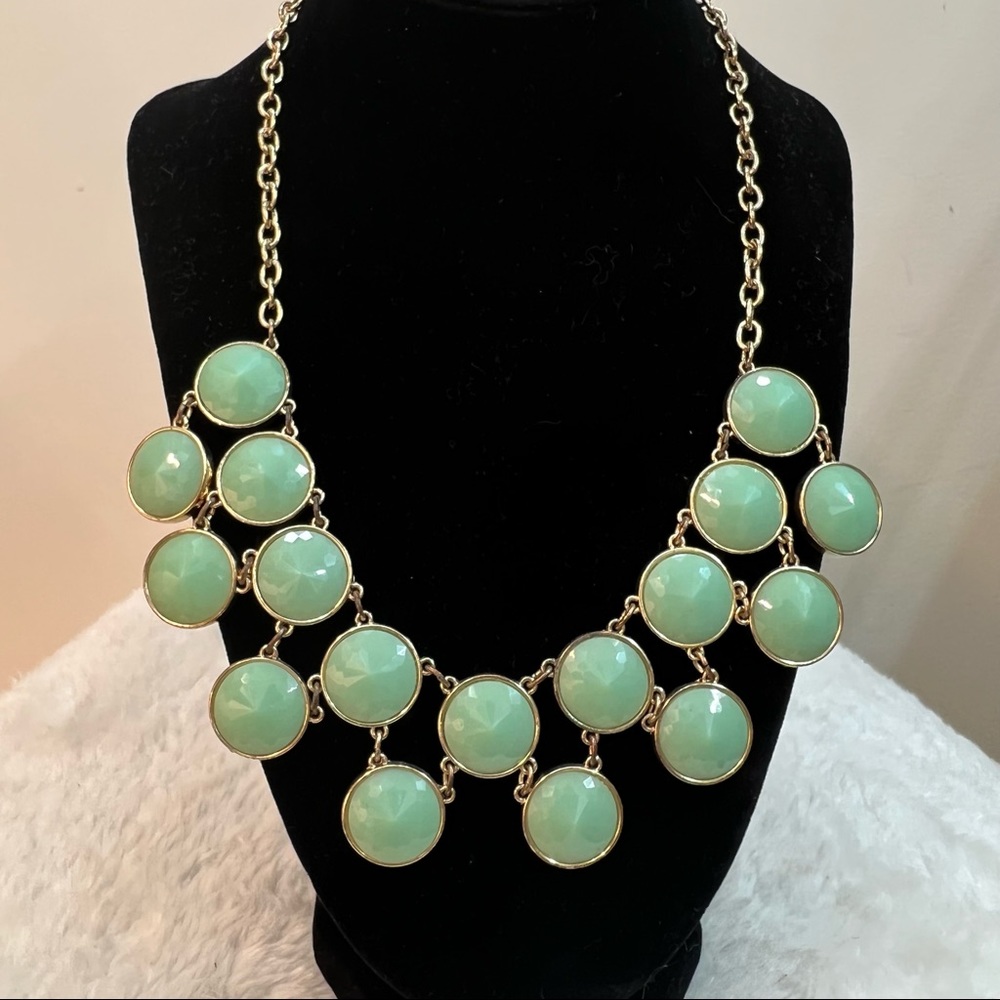 New Peppermint Green Chain Necklace